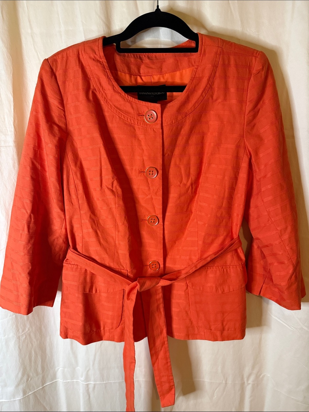 Banana Republic Vibrant Orange Womens Jacket